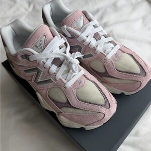 New Balance 9060 pink Rose sugar with angora and ice wine
